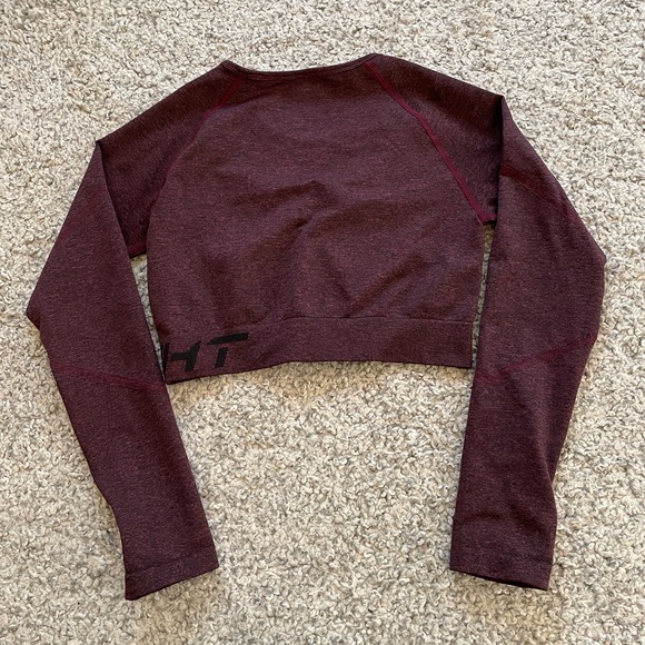 Echt Arise Scrunch Longsleeve Crop Top - Picture 2 of 4